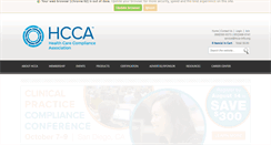 Desktop Screenshot of hcca-info.org